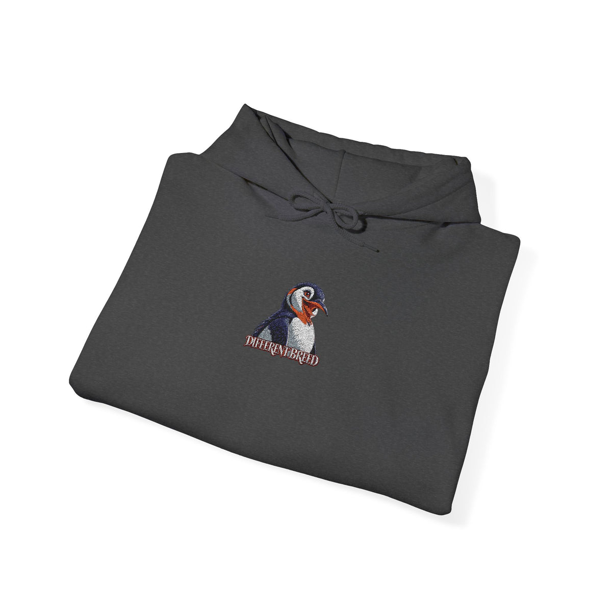 Puffin Portrait Hoodie – Minimalist Bird Graphic Sweatshirt