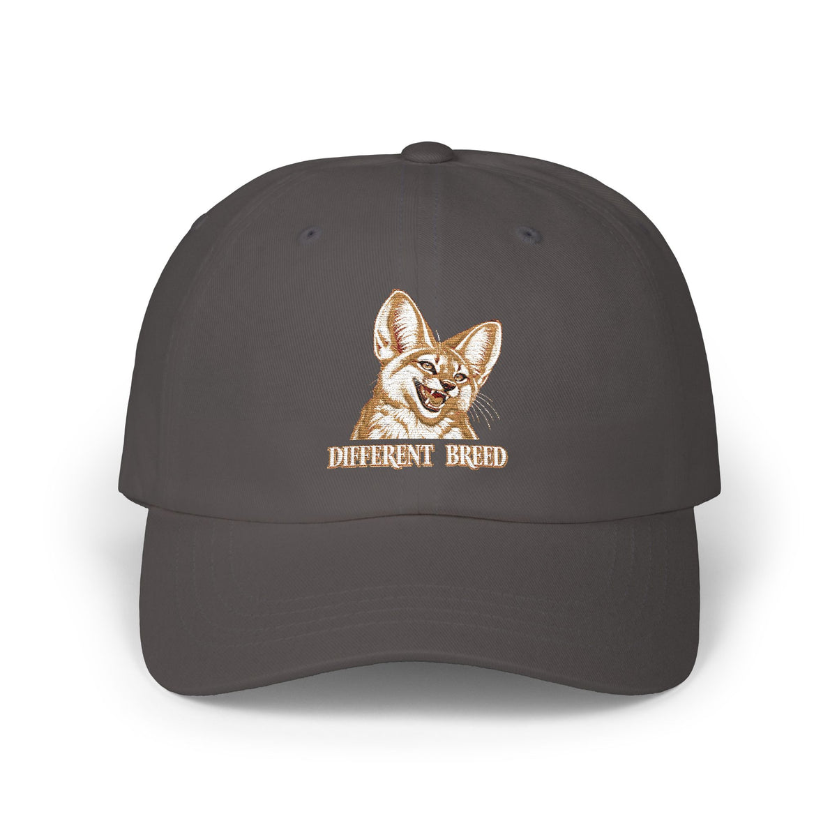 Embroidered Fennec Fox Dad Cap — 'Different Breed' Cute Animal Baseball Hat