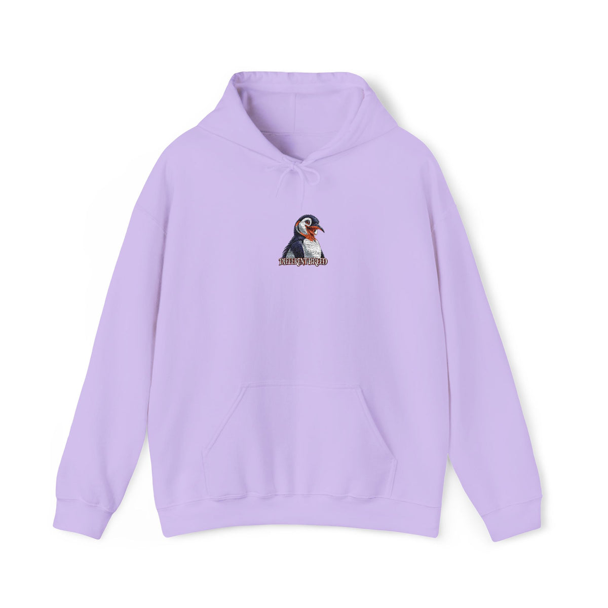 Puffin Portrait Hoodie – Minimalist Bird Graphic Sweatshirt