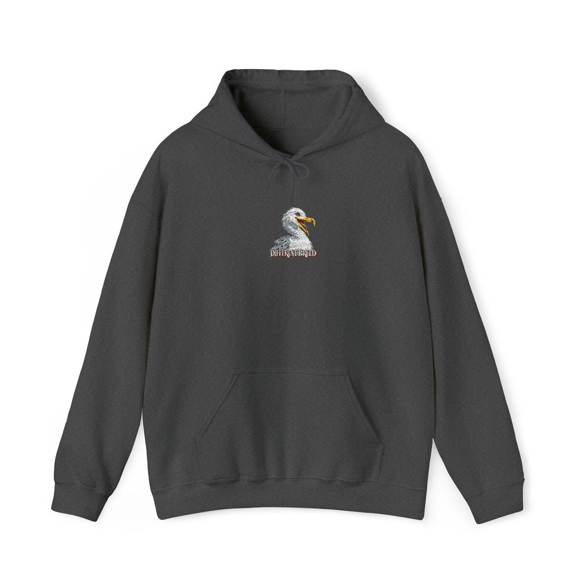 Duck Floral Patch Hoodie — Cute Vintage Botanical Duck Graphic Sweatshirt