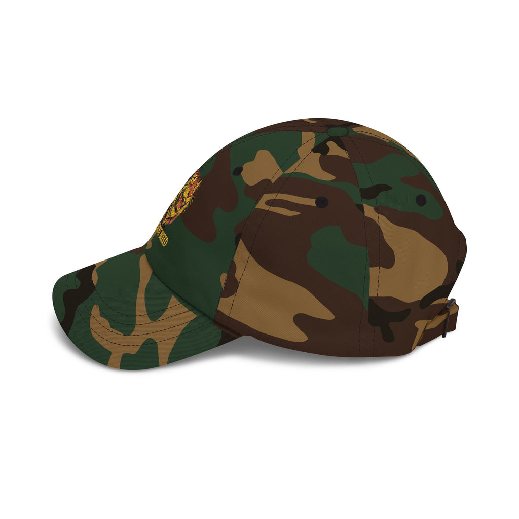 Tiger Head Embroidered Dad Cap — Vintage Athletic Baseball Hat