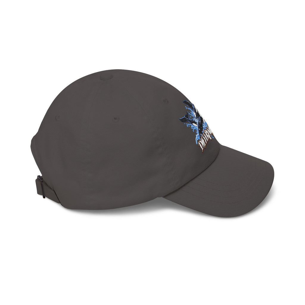 Shark 'Different Breed' Dad Cap — White Embroidered Baseball Hat