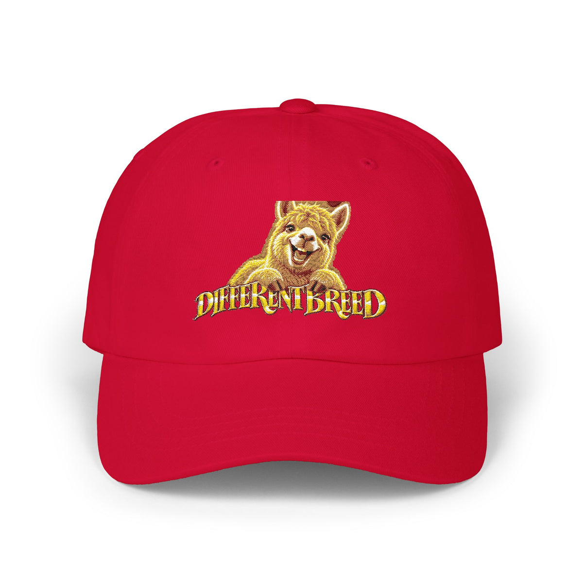 Classic Dad Cap — Golden Retriever Embroidered Dog Patch Hat