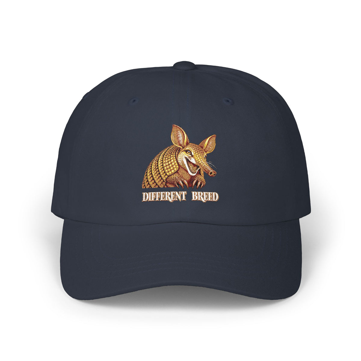 Armadillo Embroidered Dad Cap – Vintage Wildlife Hat