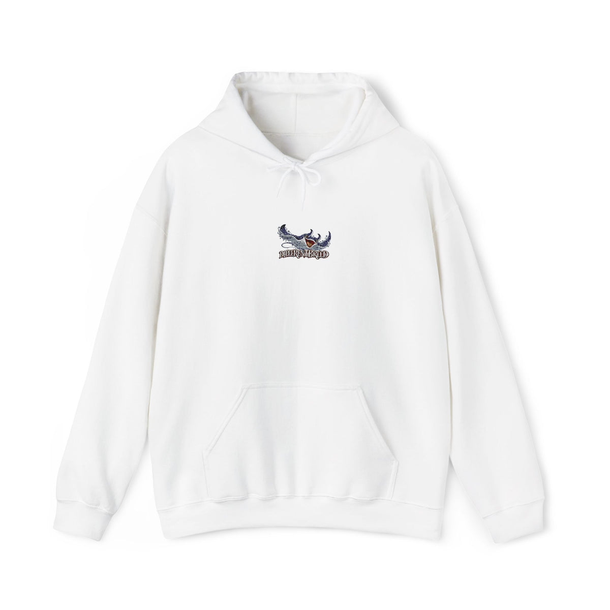 Hoodie — Minimal Whale Graphic Chest Logo Hoodie