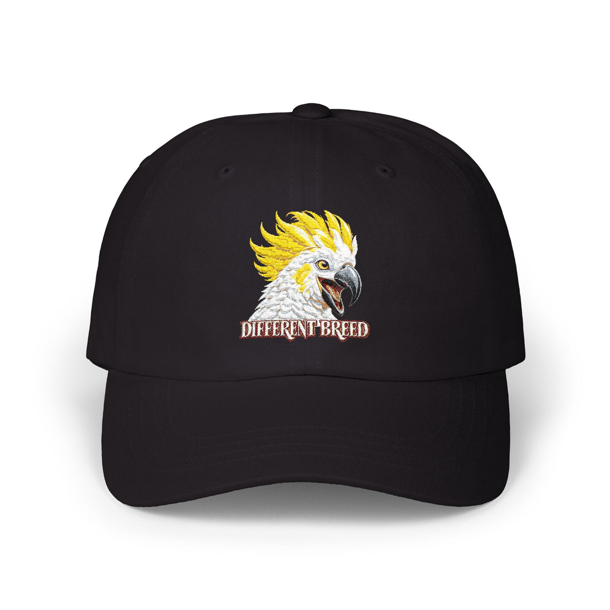 Cockatoo Dad Cap – Embroidered 'Pretty Wicked' Bird Hat