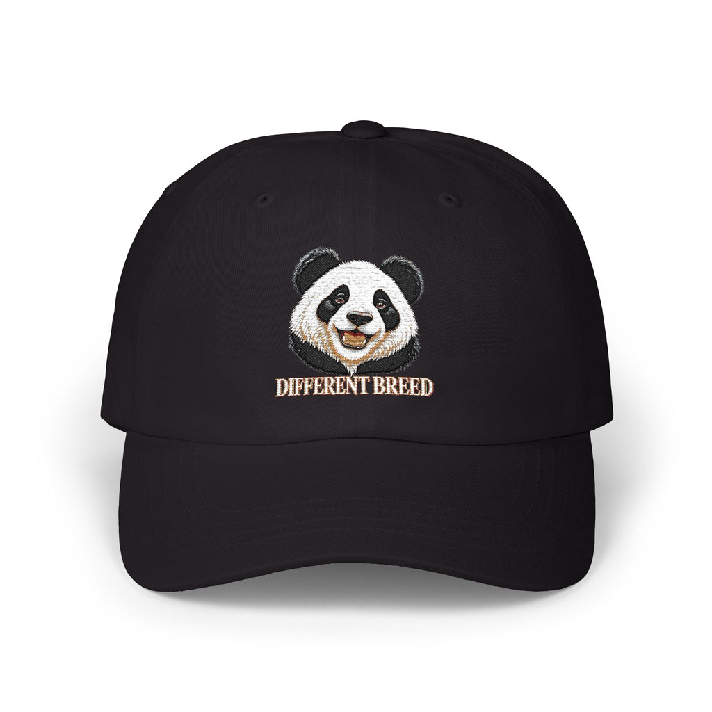 Panda Smile Classic Dad Cap — Embroidered Cute Panda Hat