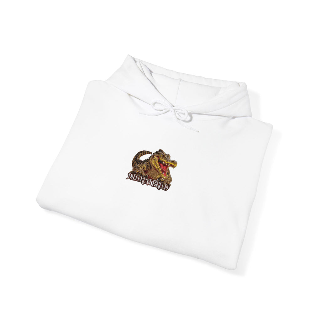 Hoodie — Vintage Tiger Patch Graphic Pullover