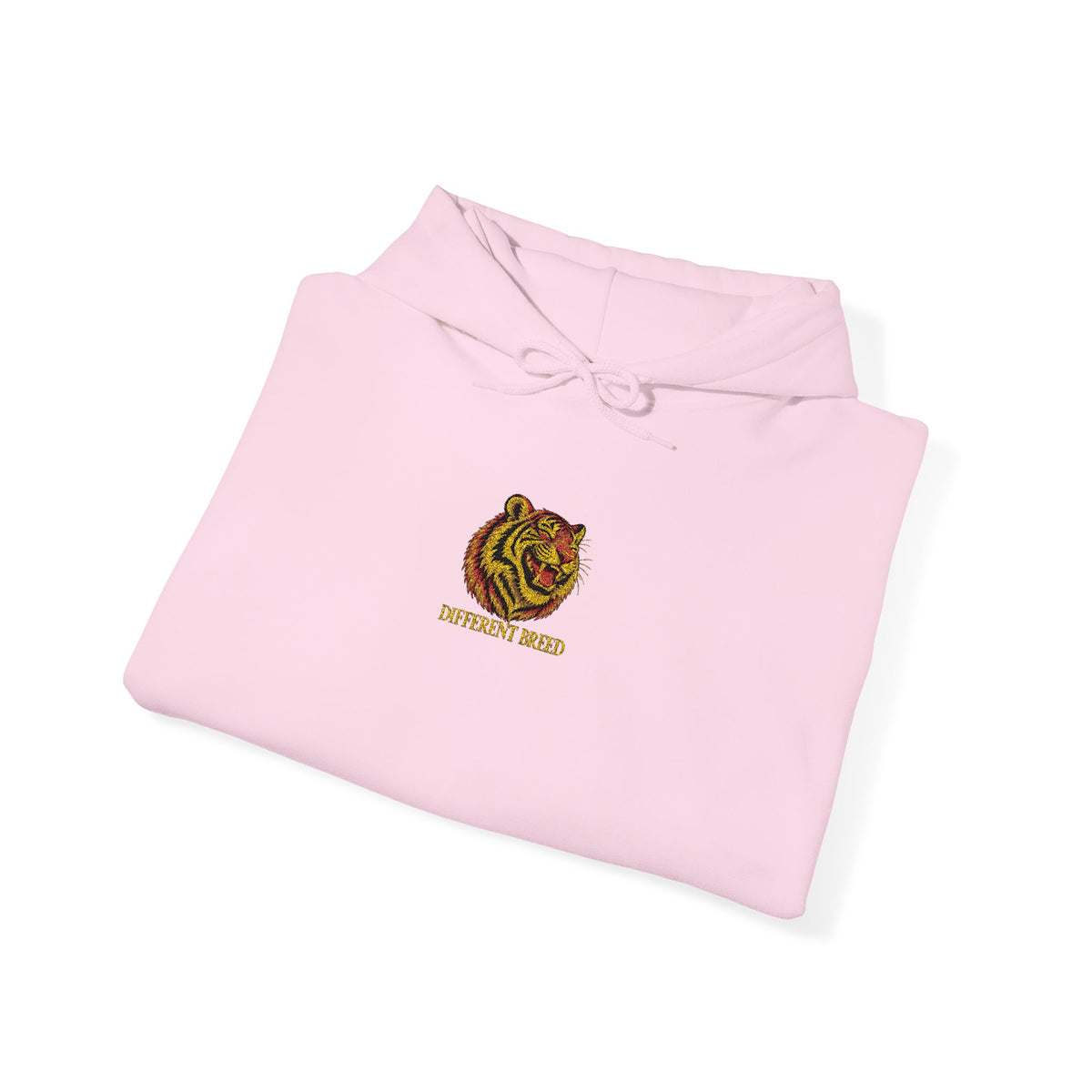 Tiger Head Hoodie — Small Floral Tiger Face Graphic Hoodie