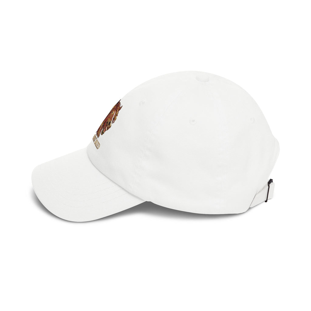 Tiger Head Dad Cap — Embroidered Fierce Tiger Baseball Hat