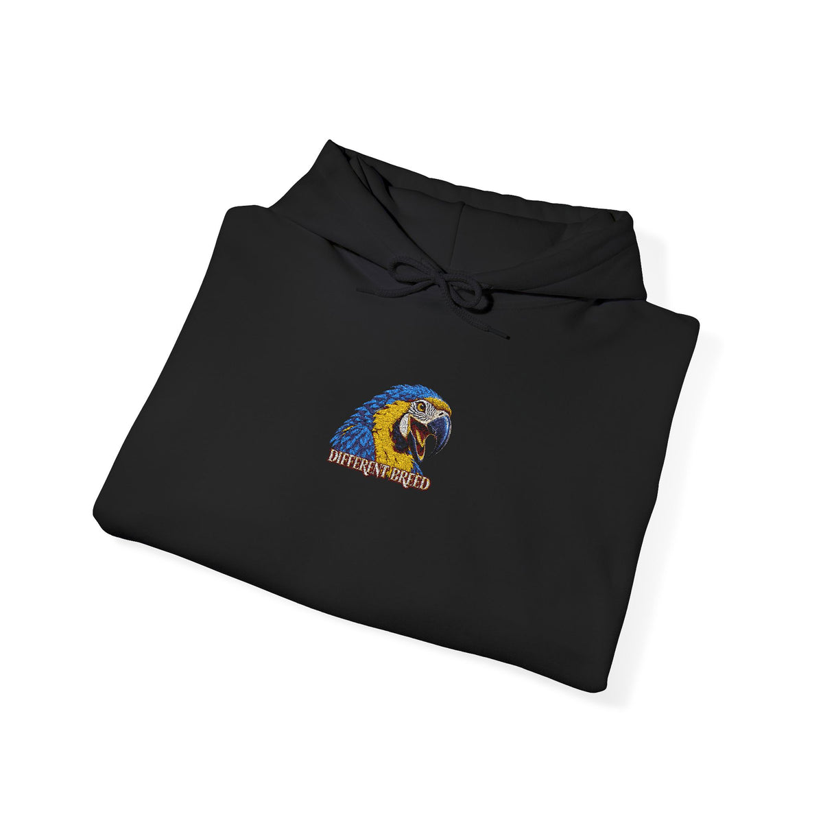 Hedgehog Floral Hoodie – Cute Blue & Yellow Garden Critter Sweatshirt