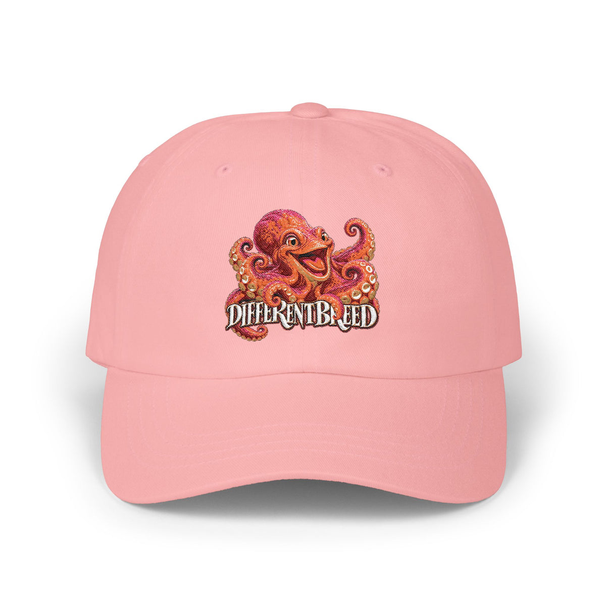 Octopus Logo Dad Cap — 'DifferentBreed' Embroidered Baseball Hat