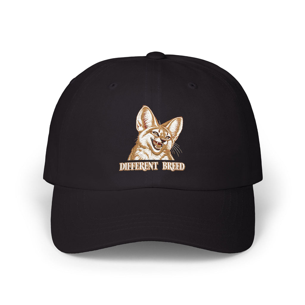 Embroidered Fennec Fox Dad Cap — 'Different Breed' Cute Animal Baseball Hat
