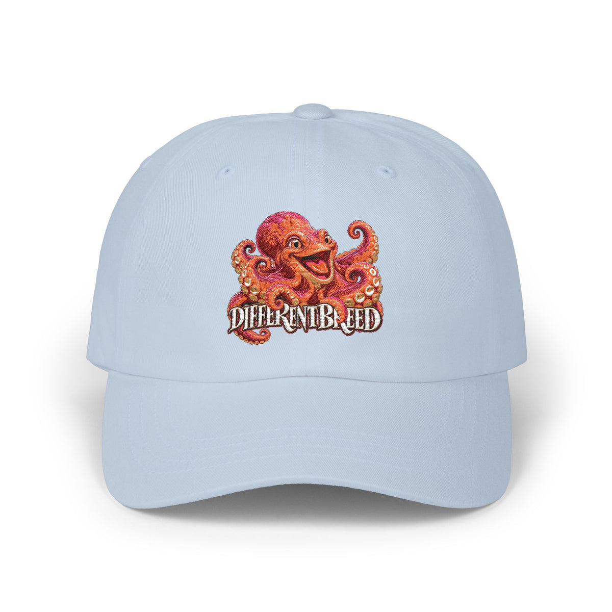 Octopus Logo Dad Cap — 'DifferentBreed' Embroidered Baseball Hat
