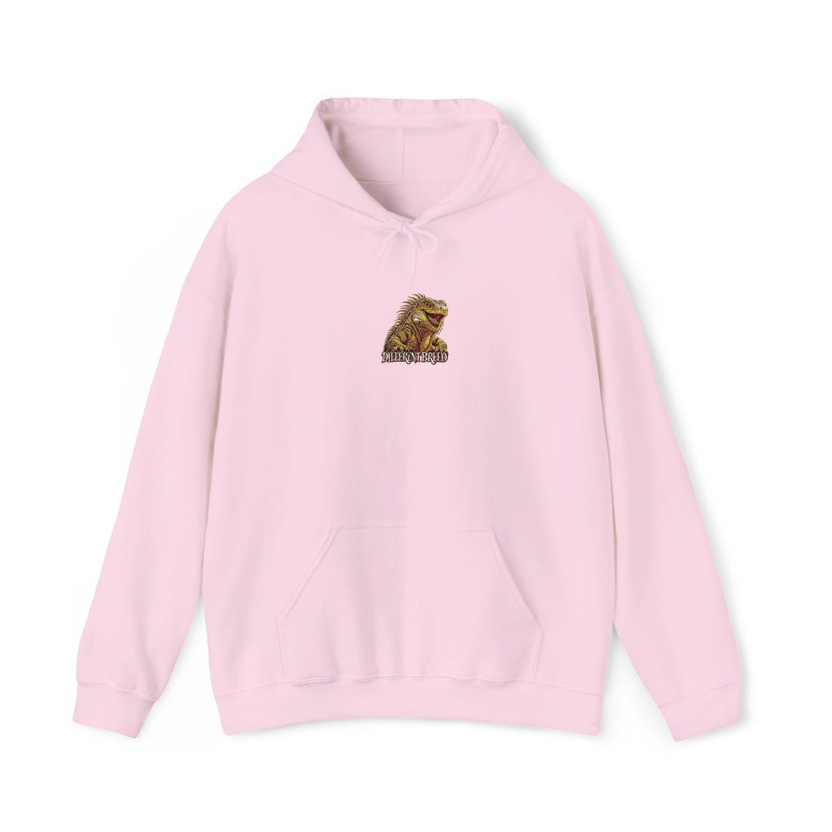 Gold Foil Lion Hoodie - Metallic Graphic Sweatshirt