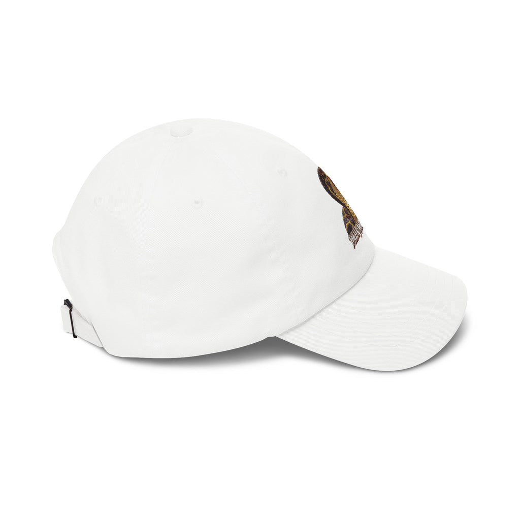 Dad Cap — Embroidered Gold Cobra "Different Breed" Baseball Hat
