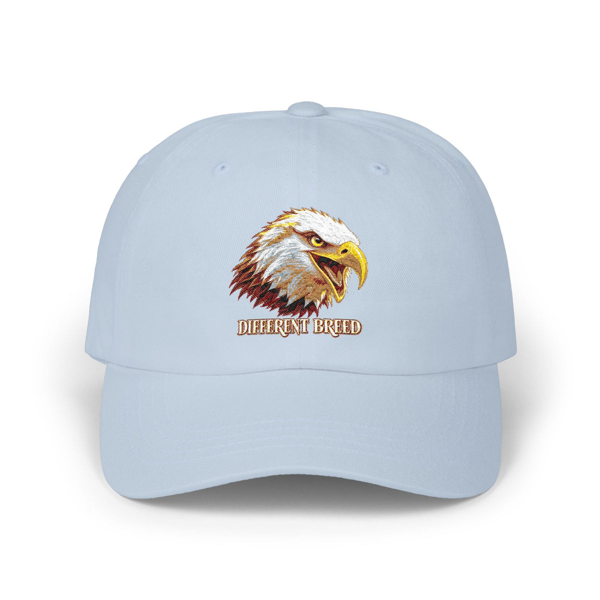 Embroidered Bald Eagle Dad Cap — 'United & Free' Classic Baseball Hat