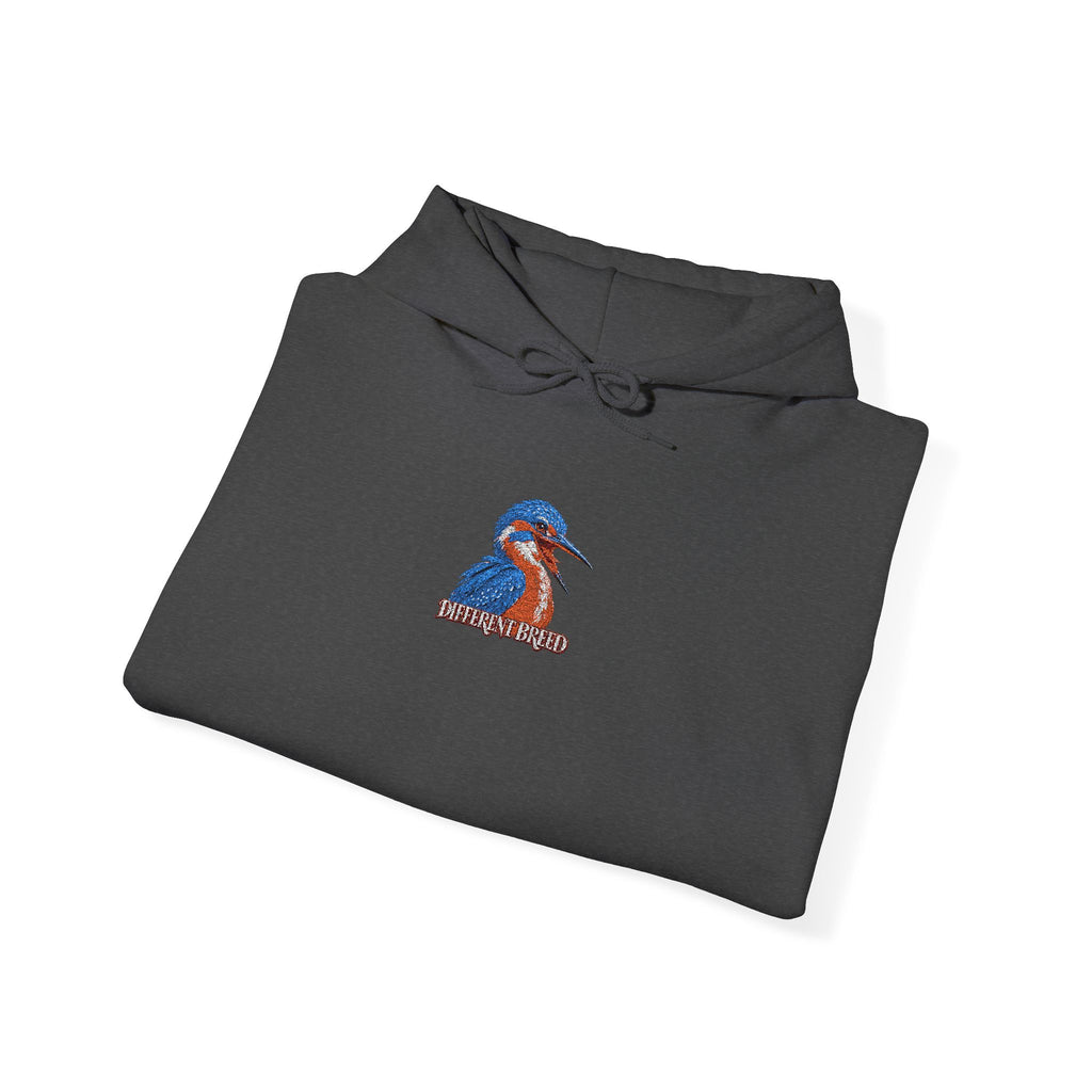 Kingfisher Art Hoodie - Colorful Watercolor Bird Pullover