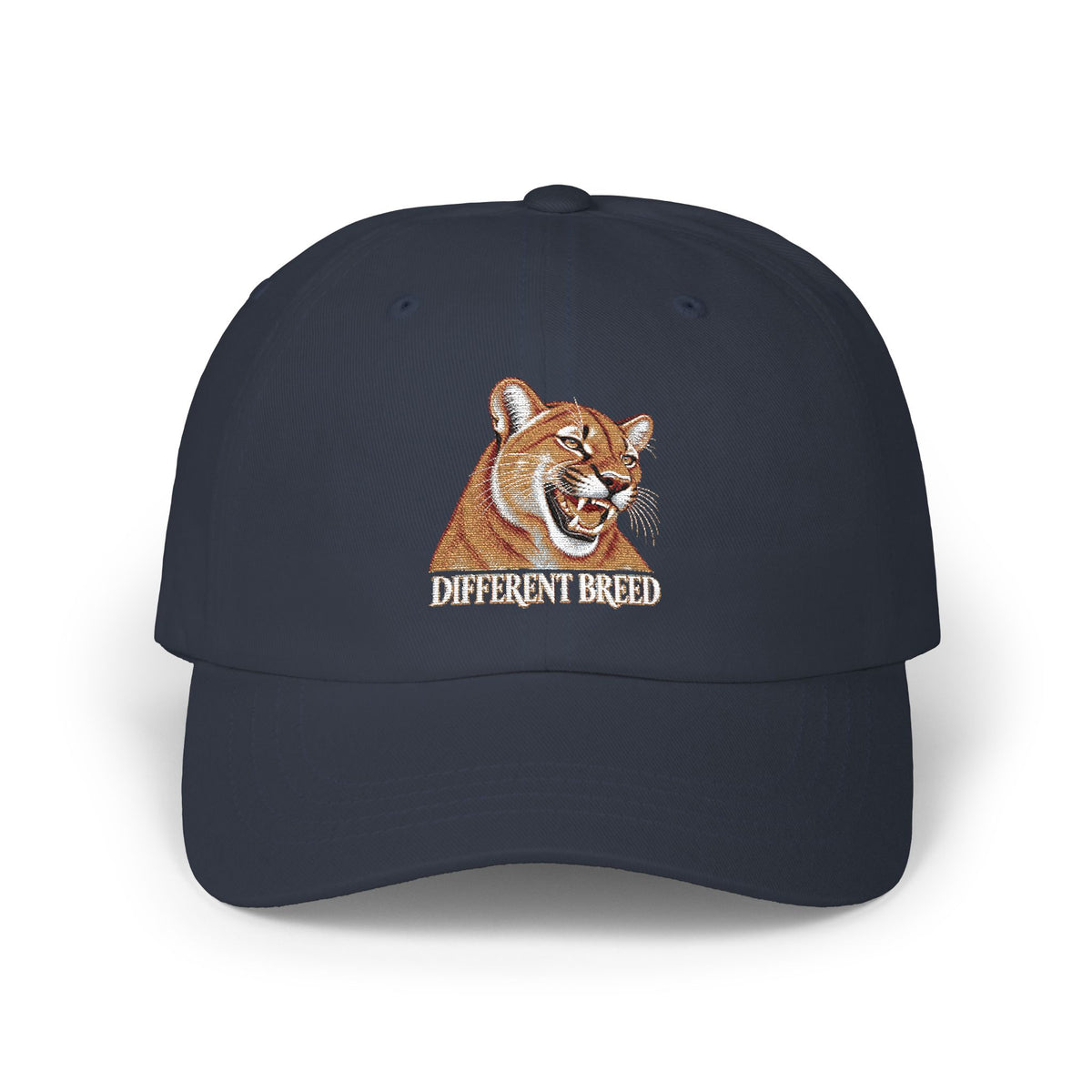Dad Cap – Embroidered Cougar Mascot Hat