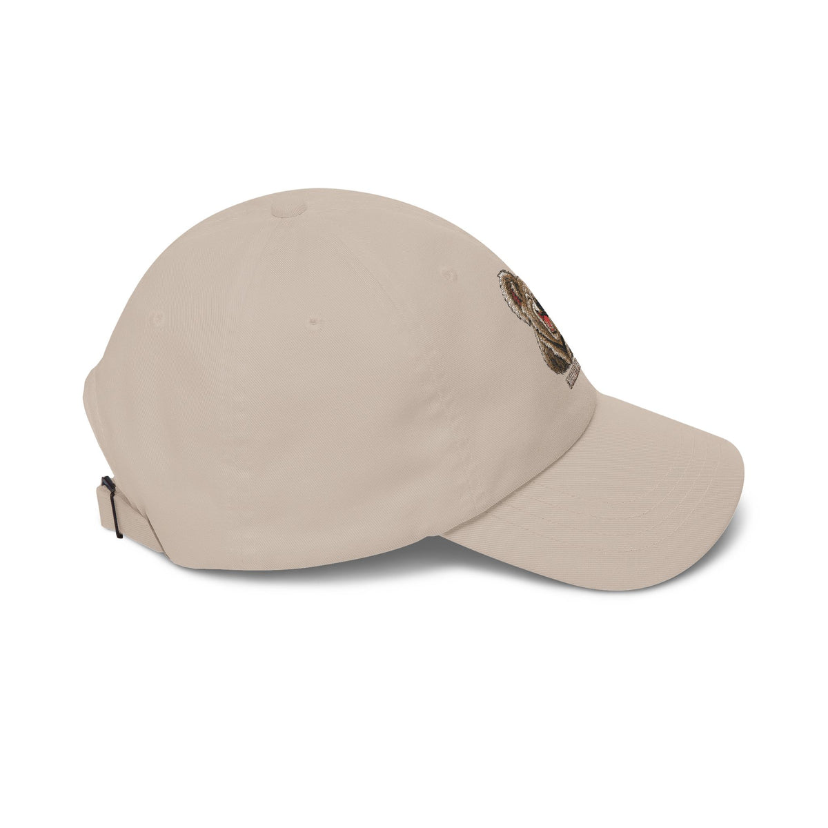 Bear Smile Classic Dad Cap — Embroidered Cute Teddy Hat