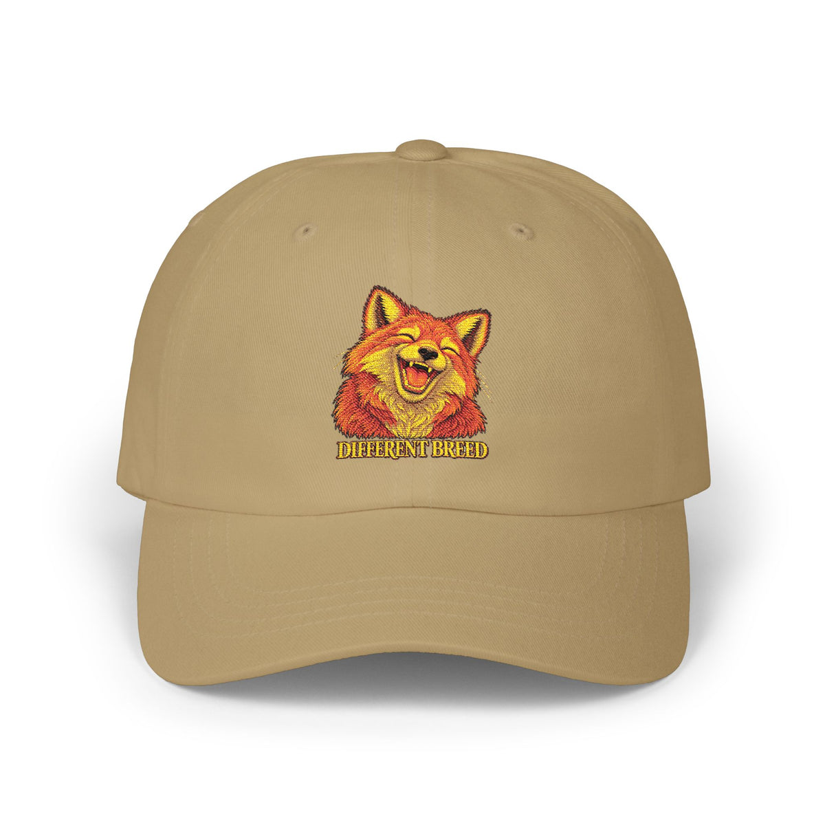 Dad Cap — Smiling Shiba Inu Embroidered Hat
