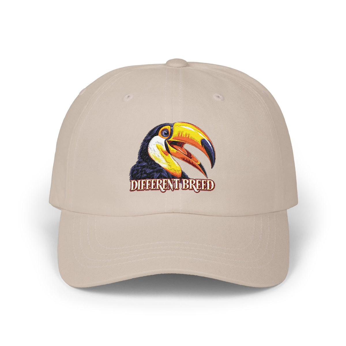 Dad Cap – Toucan "Different Breed" Embroidered Baseball Hat
