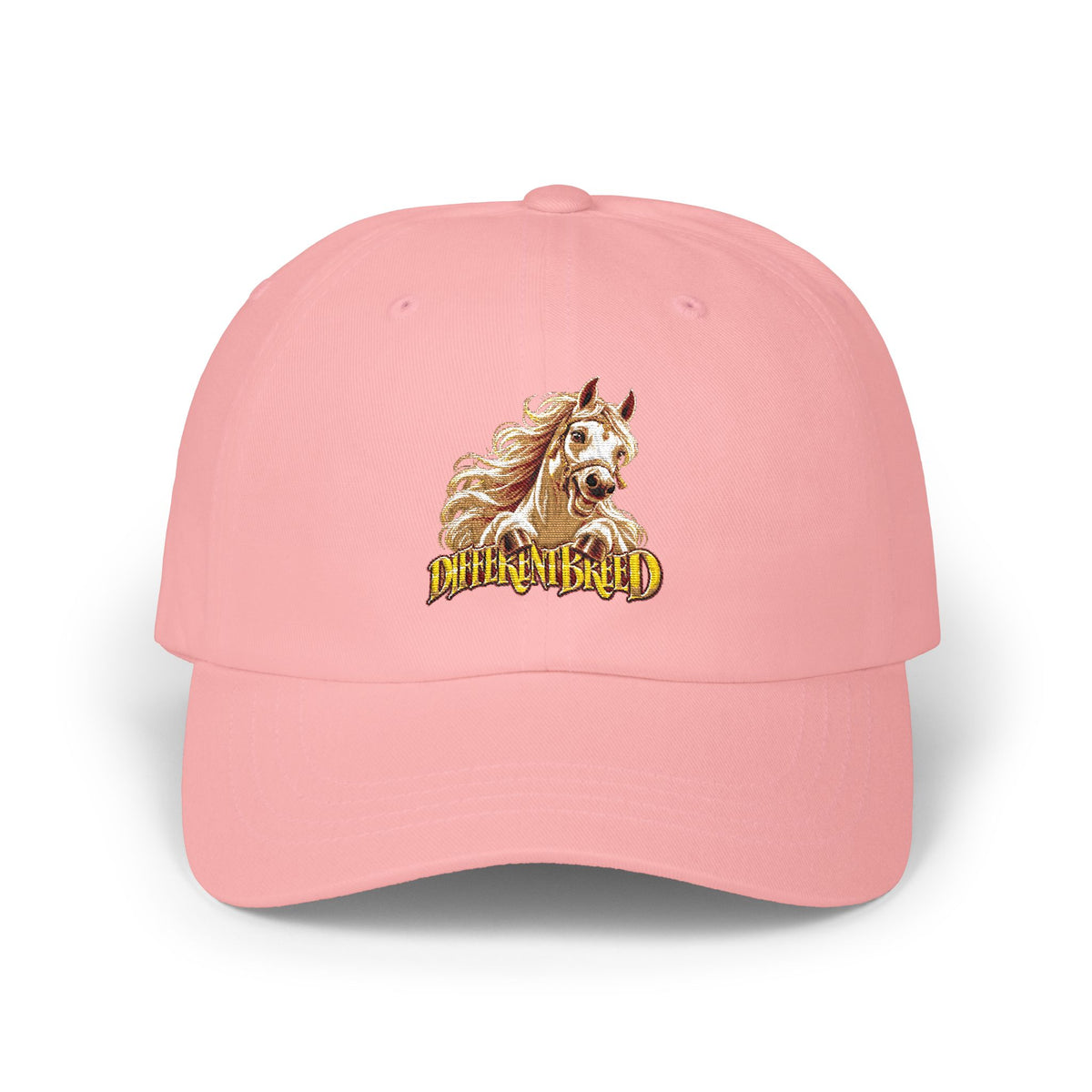 Embroidered Mustang Dad Cap — Vintage Stallion Baseball Hat