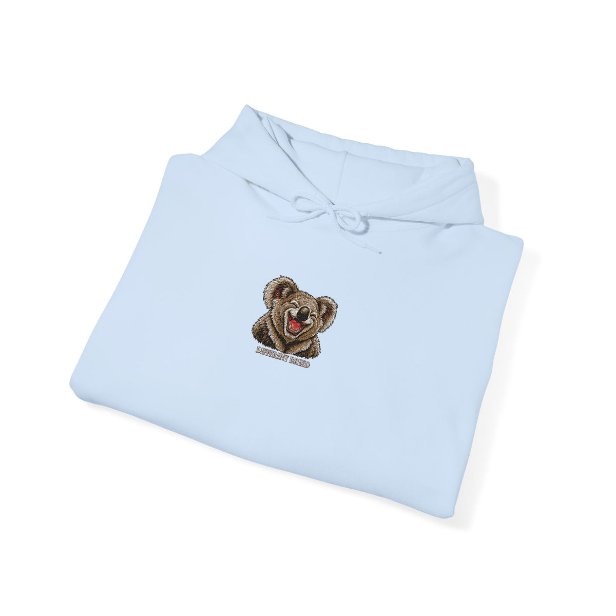 Bear Graphic Hoodie — Cozy Floral Teddy Bear Design