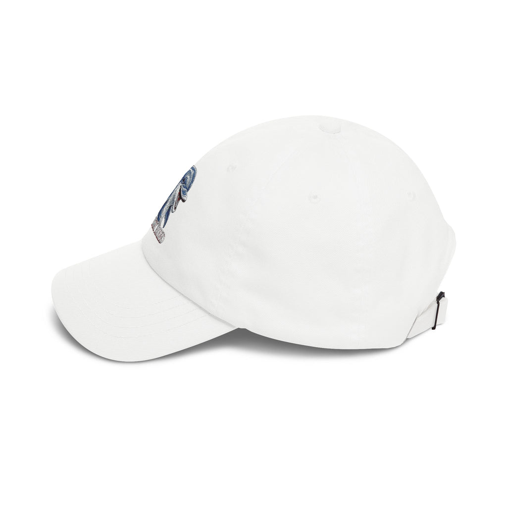 Dad Cap with Smiling Dolphin Embroidery – "Different Breed" Casual Baseball Hat