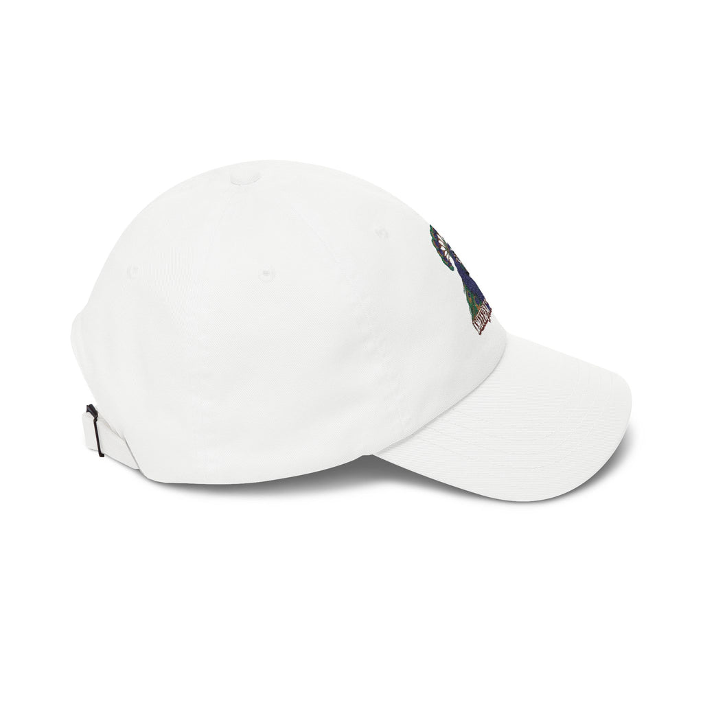 Dad Cap — Vibrant Rooster Embroidered "Different Breed" Hat