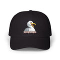 Dad Cap — Embroidered Seagull "Here For the Birds" Hat