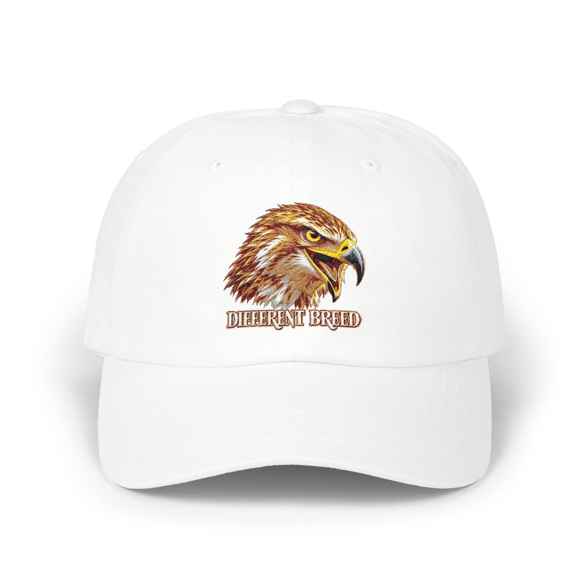 Dad Cap — Fierce Eagle Embroidered "Father & Freed" Baseball Hat