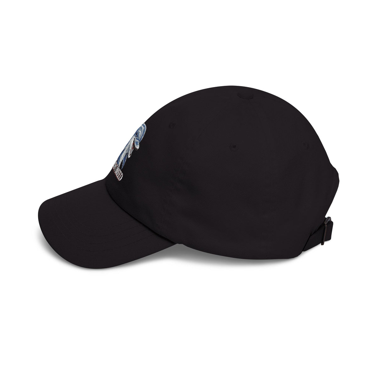 Dad Cap with Smiling Dolphin Embroidery – "Different Breed" Casual Baseball Hat