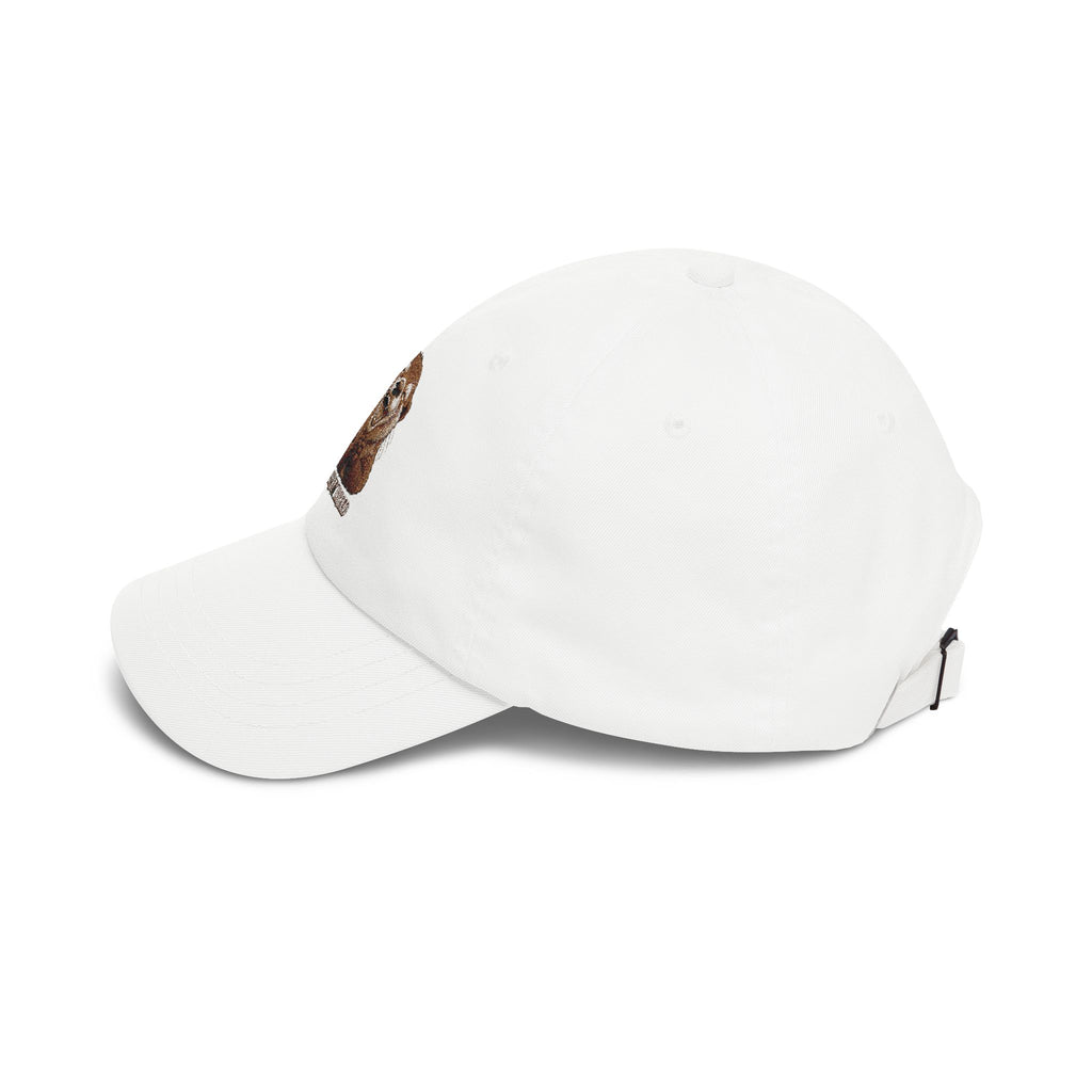 Dad Cap — Cute Smiling Otter Embroidered Baseball Hat