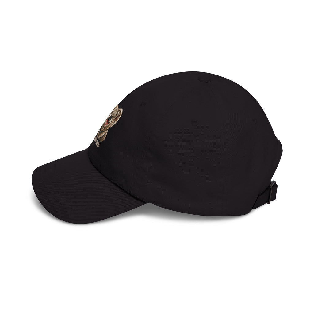 Bear Smile Classic Dad Cap — Embroidered Cute Teddy Hat