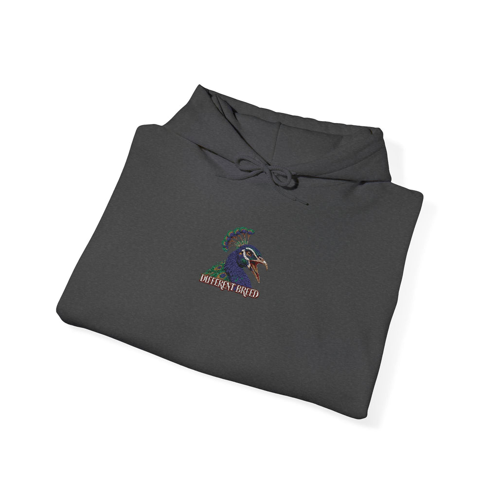 Floral Swan Hoodie — Small Botanical Swan Graphic Sweatshirt
