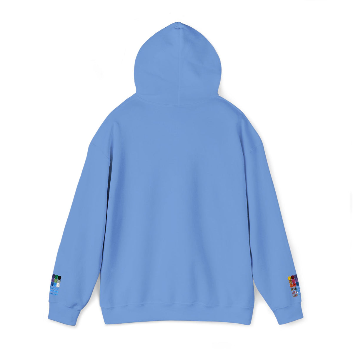 Hoodie • Golden Floral Sun Graphic "Grateful" — Cozy Inspirational Sweatshirt