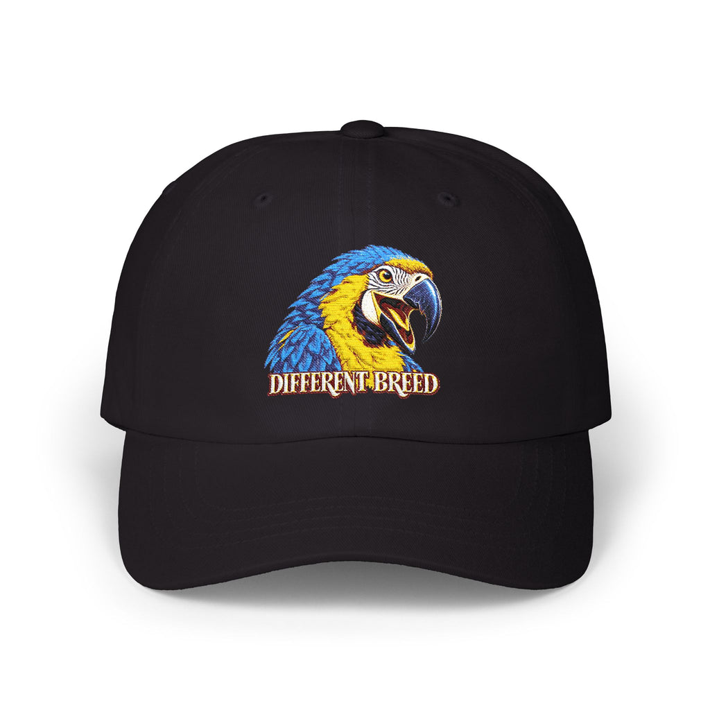 Parrot 'Different Breed' Embroidered Dad Cap