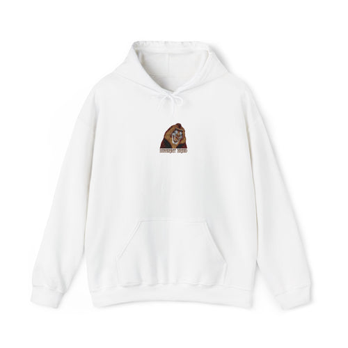 Bear Paw Hoodie – Rustic Wilderness Graphic Hooded Sweatshirt