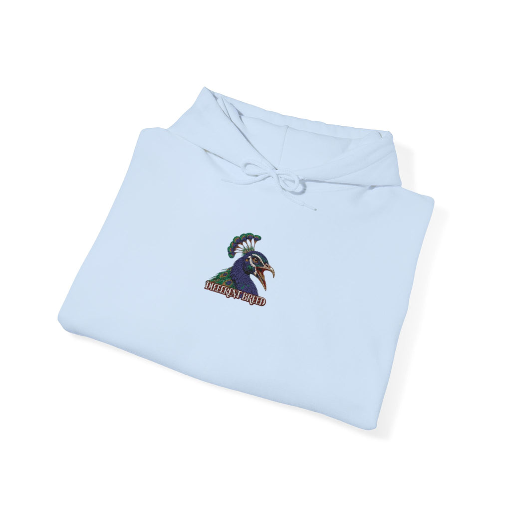 Floral Swan Hoodie — Small Botanical Swan Graphic Sweatshirt