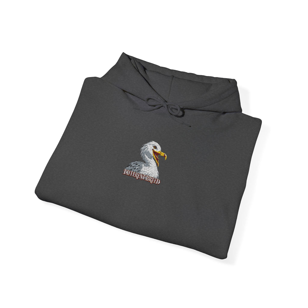 Duck Floral Patch Hoodie — Cute Vintage Botanical Duck Graphic Sweatshirt