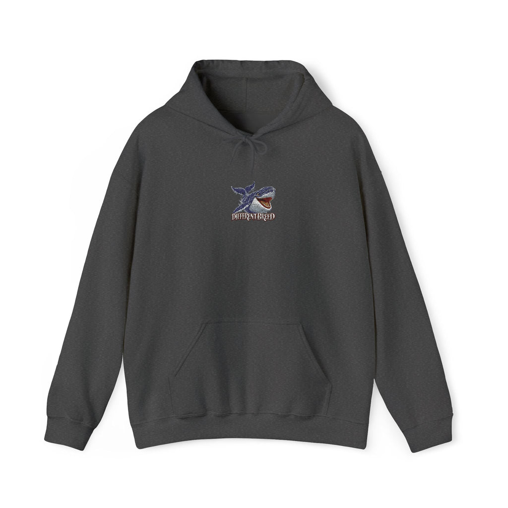 Hoodie — Vintage Surf Shark Graphic Pullover
