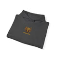 Hoodie — Heart-Shaped Sunflower Graphic with 'STRONG AF' Text