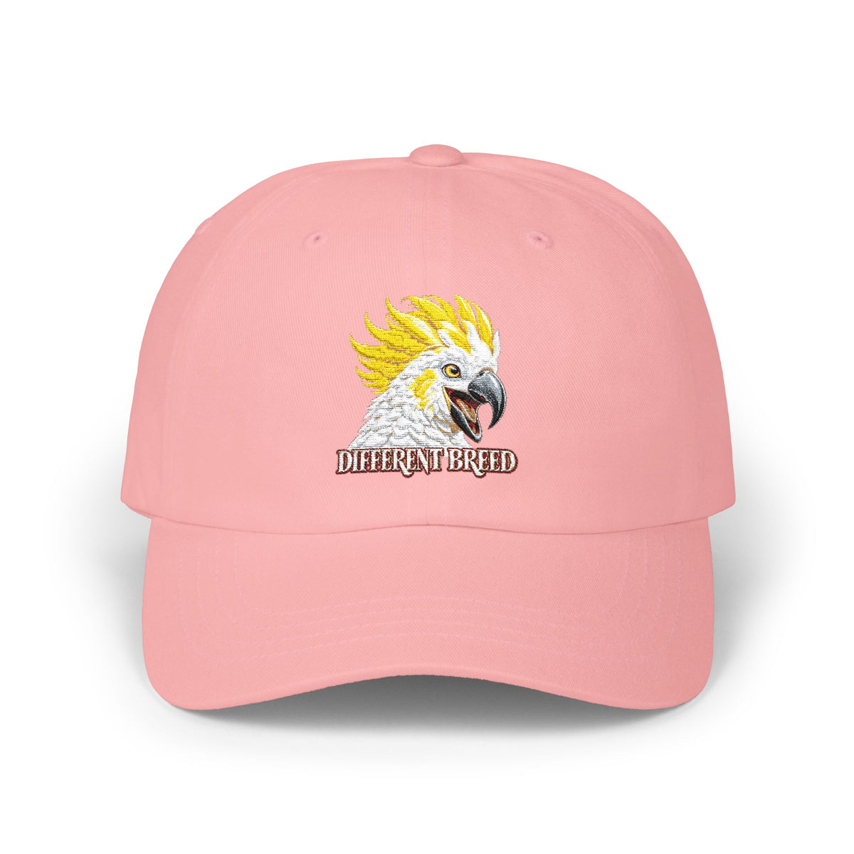 Cockatoo Dad Cap – Embroidered 'Pretty Wicked' Bird Hat