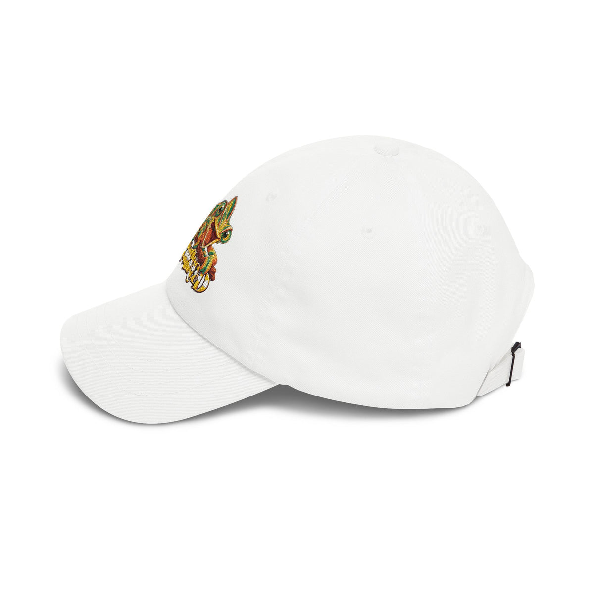 Dad Cap — Colorful Chameleon "Different Breed" Embroidered Hat