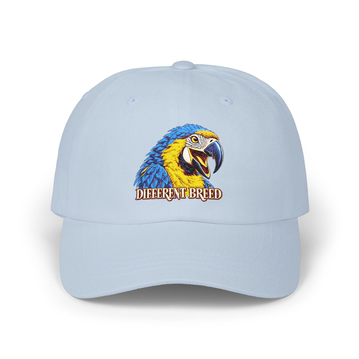 Parrot 'Different Breed' Embroidered Dad Cap