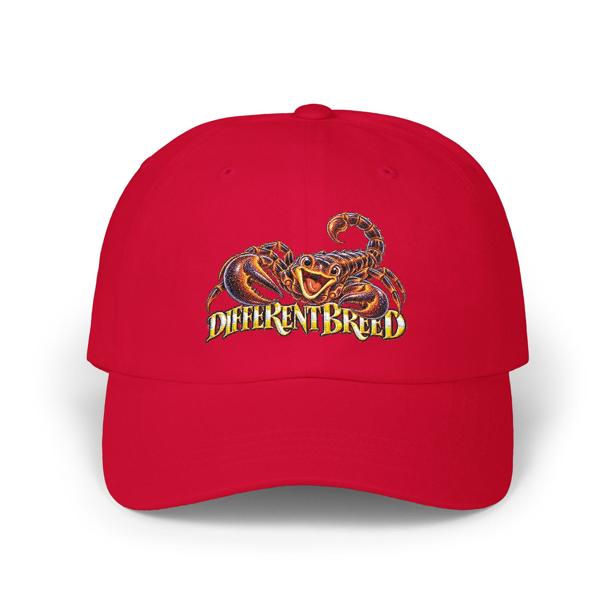 Dad Cap — Vintage Octopus "Differentbreed" Embroidered Logo