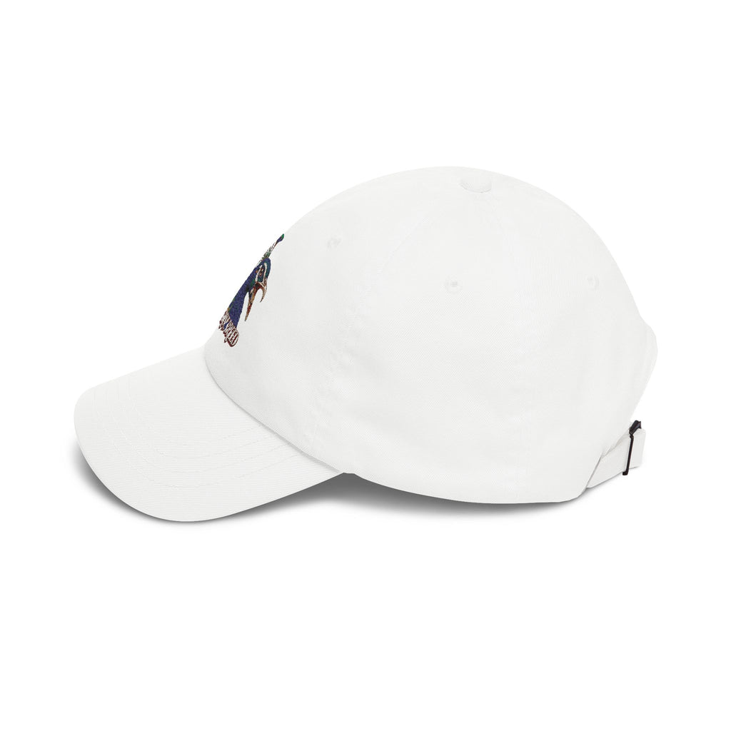 Dad Cap — Vibrant Rooster Embroidered "Different Breed" Hat