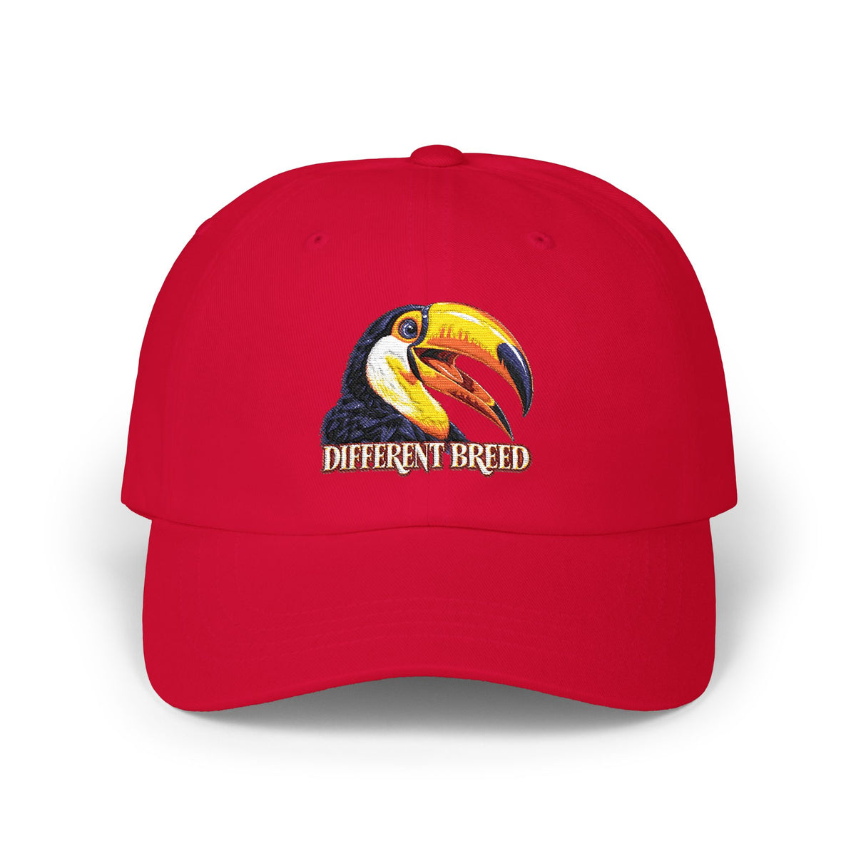 Dad Cap – Toucan "Different Breed" Embroidered Baseball Hat