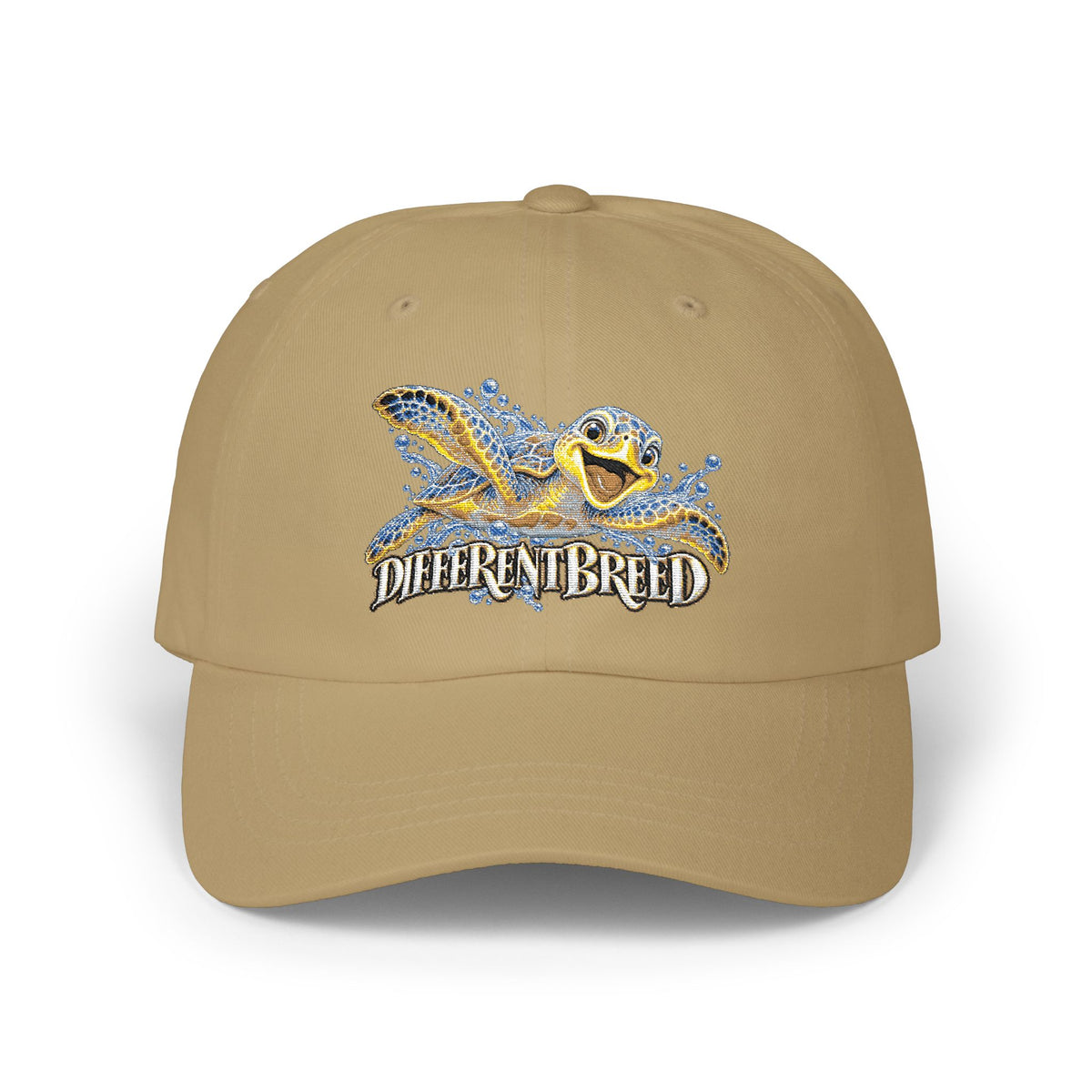 Dad Cap — Different Breed Turtle Graphic Embroidered Hat